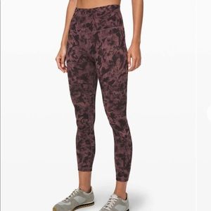 🍁lulu align II 25" rare pattern sz 4🍁